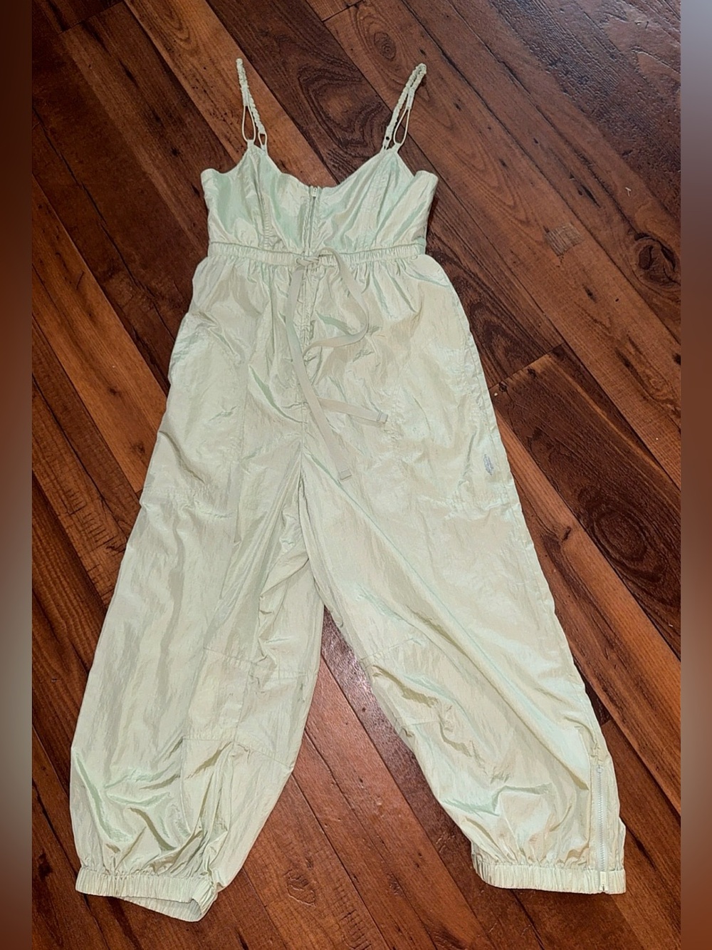 Immaculate FP Movement Free People Down To Earth Jumpsuit Summer Mist Small S/P - Picture 7 of 16
